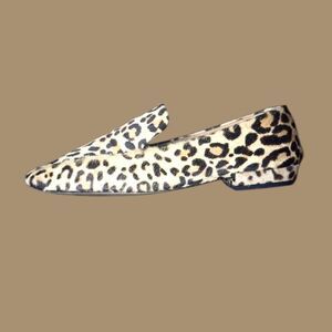 Steve Madden Leopard Print Dyed Hair sz 8.5
